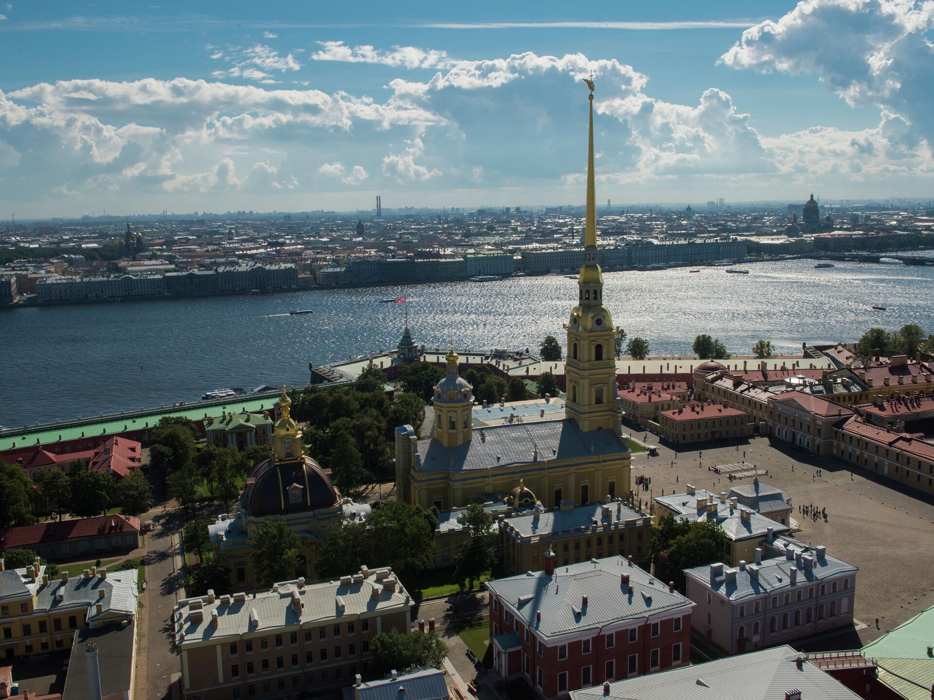 Облицовка гранитом стен петропавловской крепости