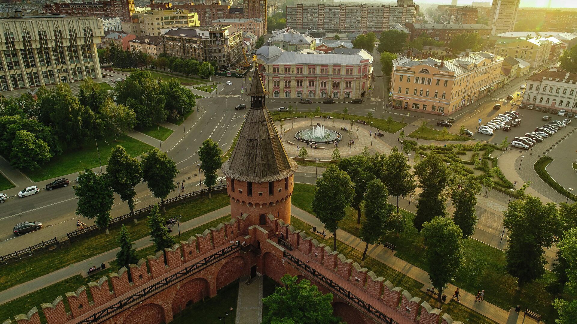Спасская башня Тульского кремля - РИА Новости, 1920, 08.12.2022