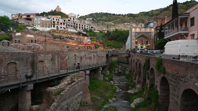 Исторический район Абанотубани в центре Тбилиси