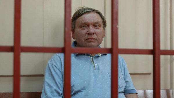 Бывший губернатор Ивановской области Павел Коньков в Басманном суде Москвы