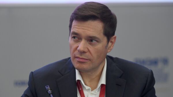 Председатель совета директоров ПАО Северсталь Алексей Мордашов на сессии Российская экономика в поисках стимулов роста