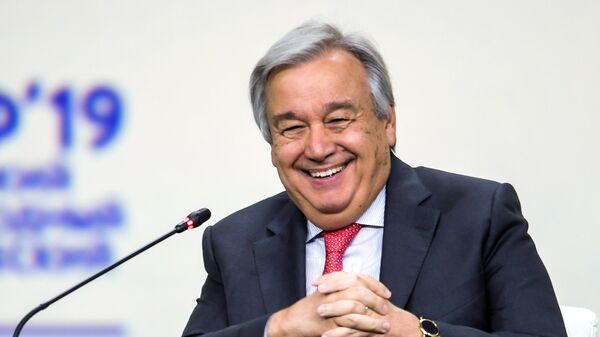 Генеральный секретарь Организации Объединенных Наций (ООН) Антониу Гутерреш 