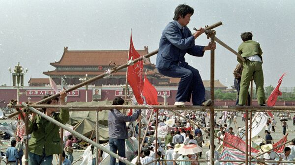 Протесты на площади Тяньаньмэнь в Пекине в 1989 году 