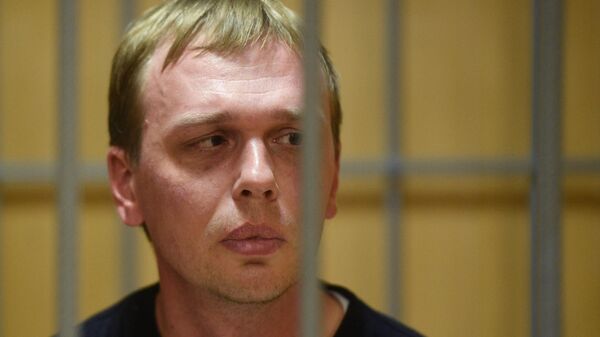 Иван Голунов в суде. Архивное фото