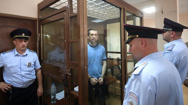 Дмитрий Захарченко в Пресненском суде Москвы. 10 июня 2019