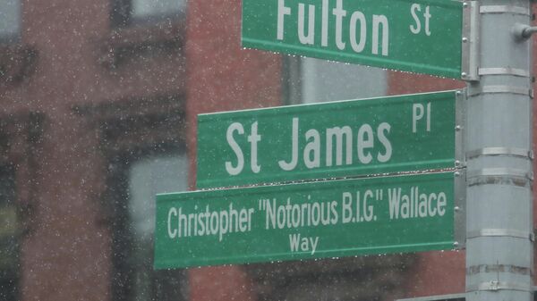 Участку улицы в Бруклине присвоили имя знаменитого рэпера Кристофера Уоллеса, более известного как The Notorious B.I.G