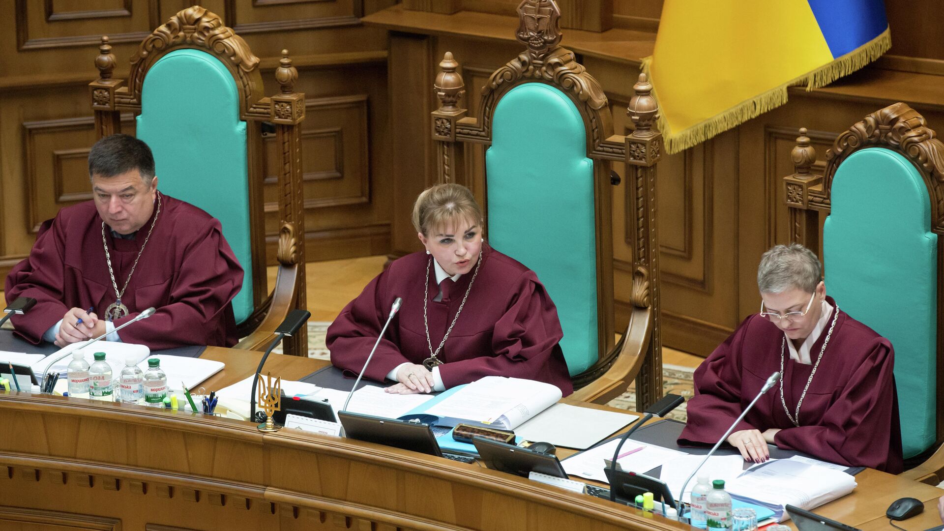 Заседание Конституционного суда в Киеве Заседание Конституционного суда в Киеве - РИА Новости, 1920, 03.11.2025