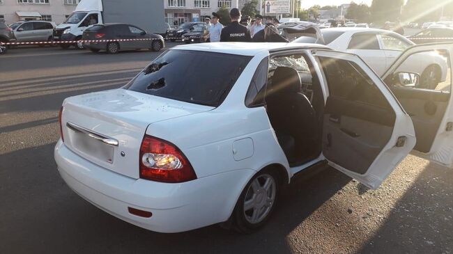 На месте стрельбы у Южного автовокзала Уфы. 9 июня 2019