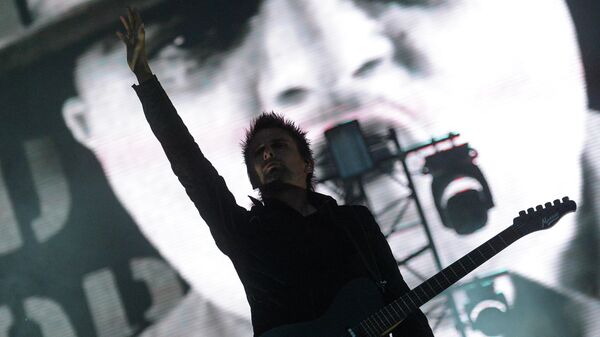 Концерт группы Muse в Москве.