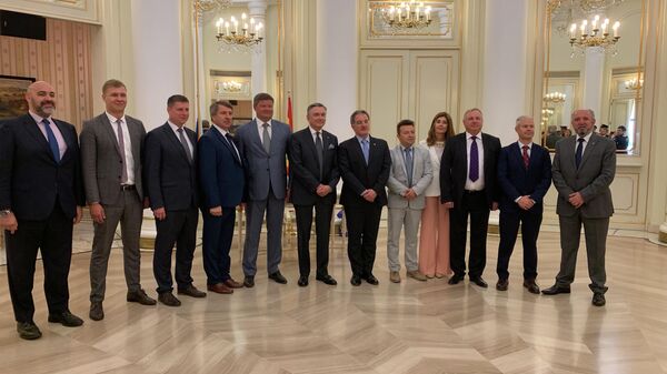 Подписание соглашения о сотрудничестве между Коломной и Асторгой в Мадриде, Испания. 11 июня 2019
