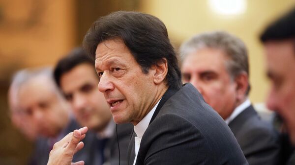 Экс-премьер Пакистана и лидер партии Техрик-и-Инсаф Имран Хан