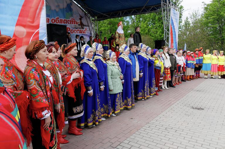 Открытие этнофеста Пою мою Россию! Открытие этнофеста Пою мою Россию!