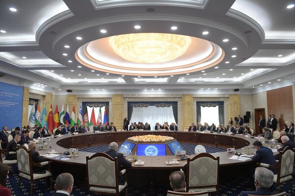 Заседание Совета глав государств – членов ШОС в Бишкеке