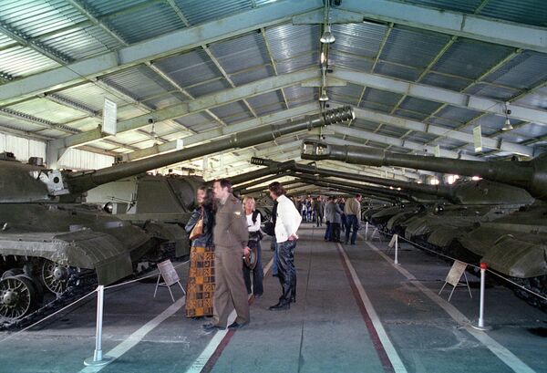 Военно-исторический музей бронетанковой техники. Выставочный зал Военно-исторический музей бронетанковой техники. Выставочный зал
