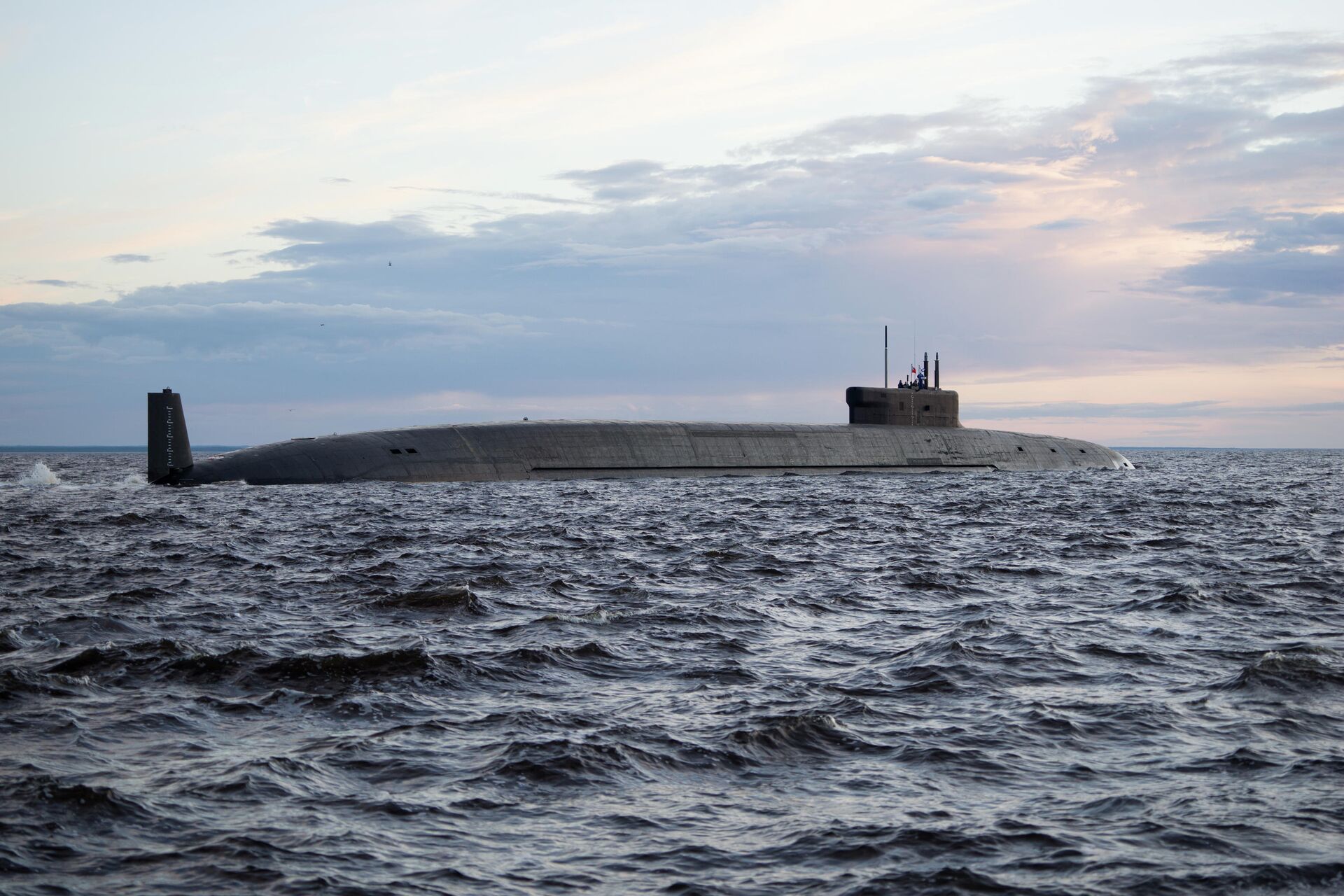 Атомная подводная лодка стратегического назначения Князь Владимир проекта 955А  - РИА Новости, 1920, 27.02.2022