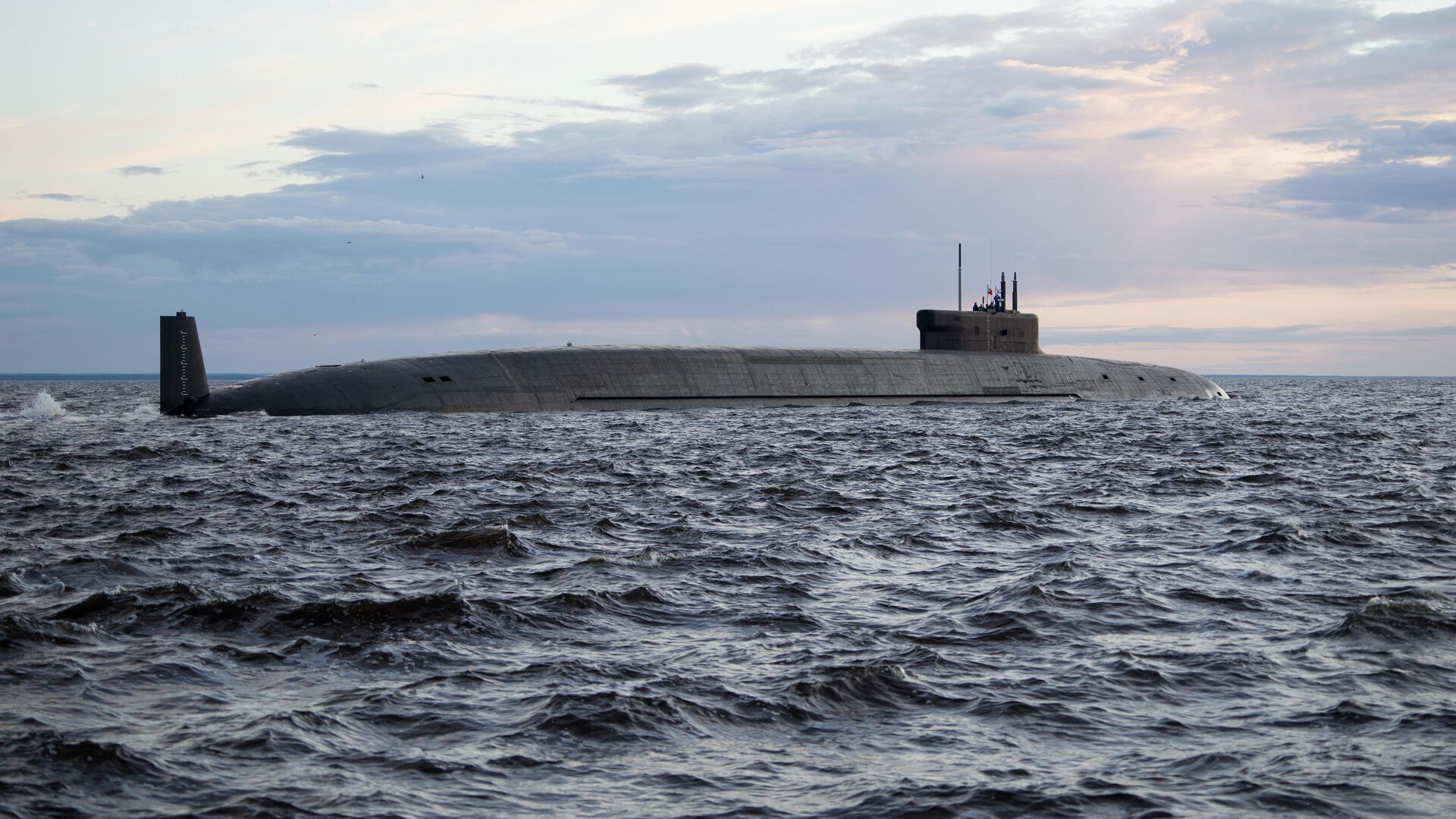 Атомная подводная лодка стратегического назначения Князь Владимир проекта 955А  - РИА Новости, 1920, 19.03.2021