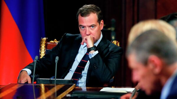 Председатель правительства РФ РФ Дмитрий Медведев 