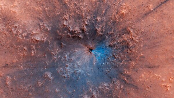 На Марсе обнаружили след от мощного взрыва