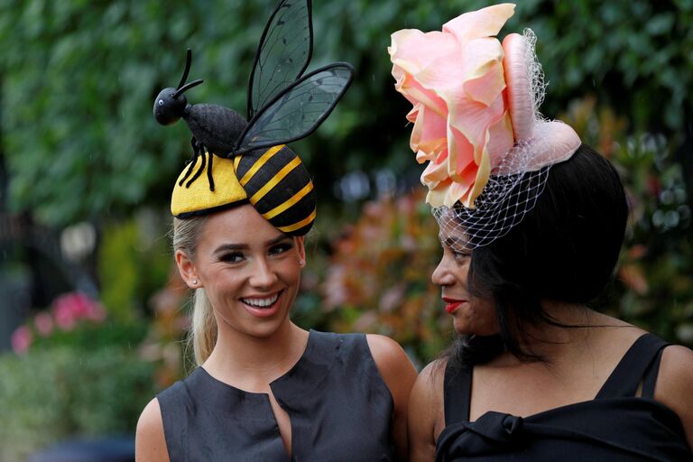 Посетительницы королевских скачек Royal Ascot