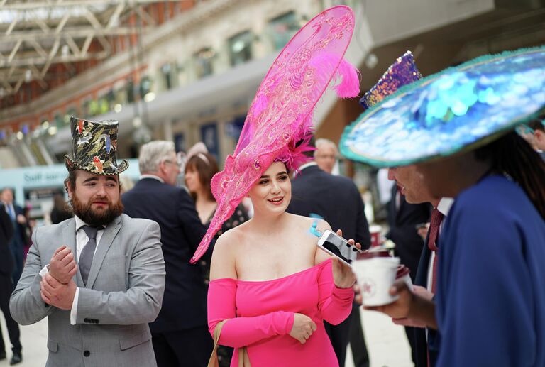 Посетители королевских скачек Royal Ascot