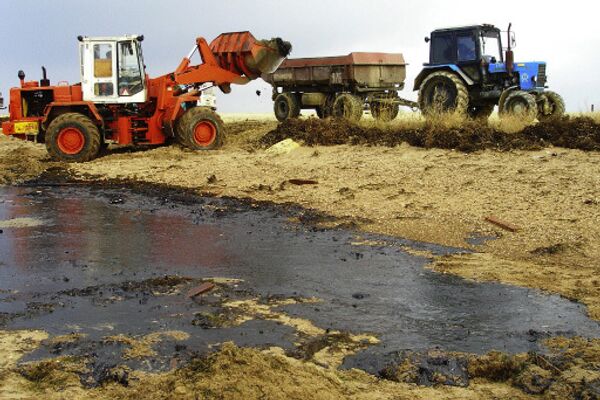 На нефтепроводе Туймазы-Уфа произошла утечка нефти