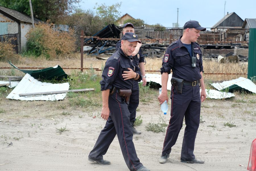 В Лопатках цыганские дома охраняет полиция