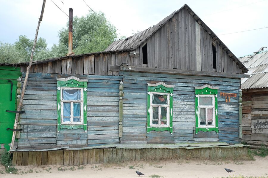 Один из цыганских домов