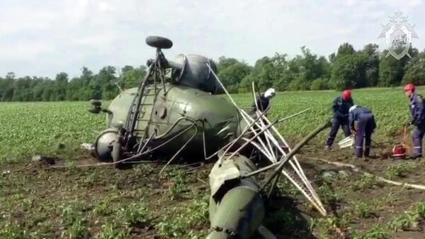 Вертолет Ми-2 разбился в Краснодарском крае. 21 июня 2019