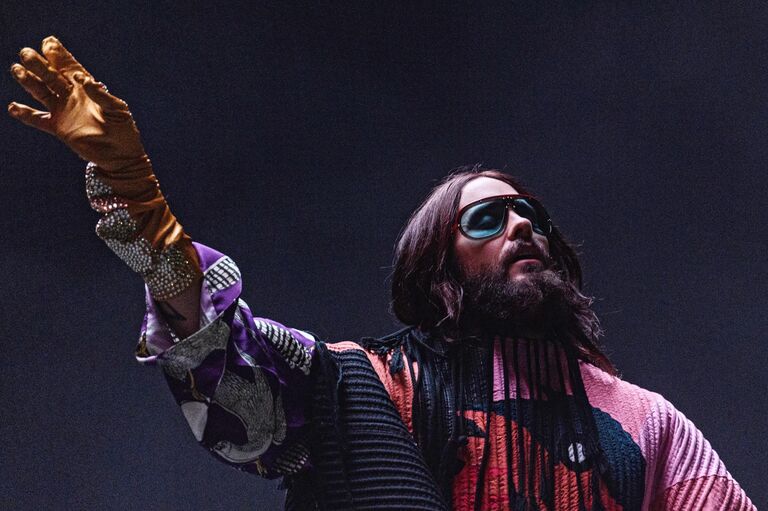 Солист Thirty seconds to Mars Джаред Лето  