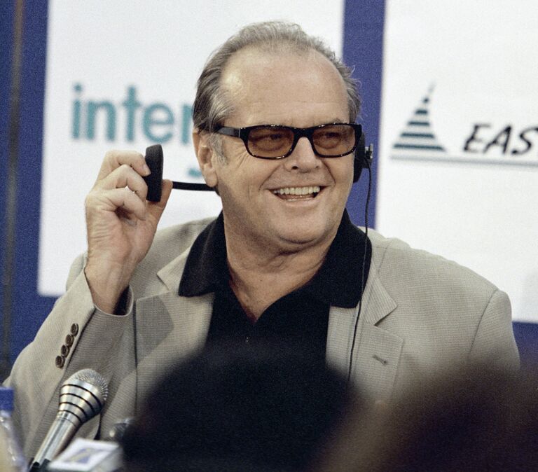 Американский актер Джек Николсон на XXIII Московском международном кинофестивале в Москве Американский актер Джек Николсон на XXIII Московском международном кинофестивале в Москве