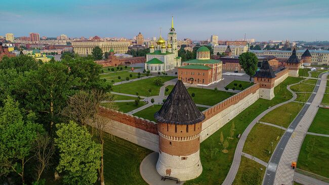 Вид на Тульский кремль