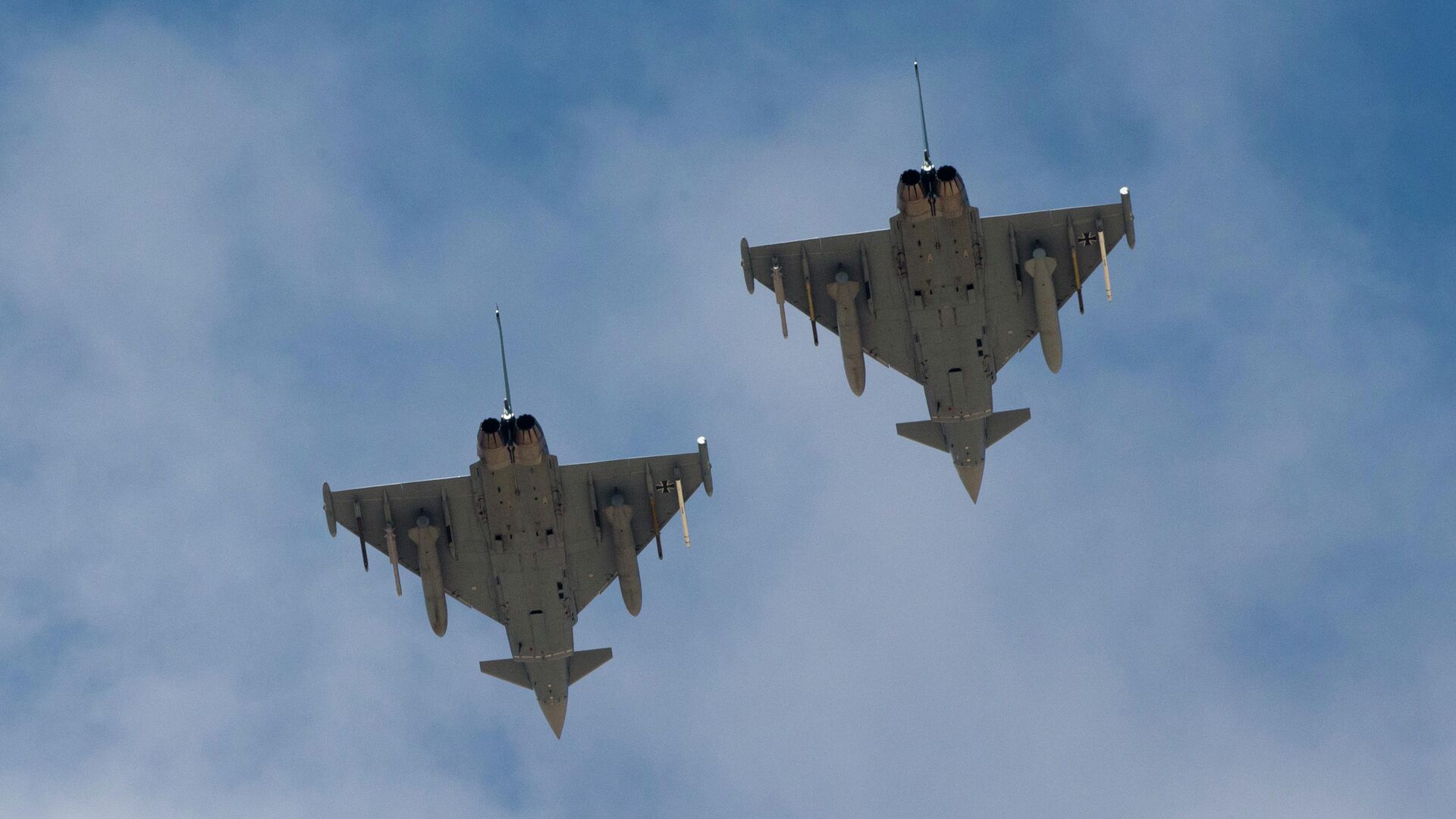 Истребители Eurofighter Typhoon - РИА Новости, 1920, 06.08.2024