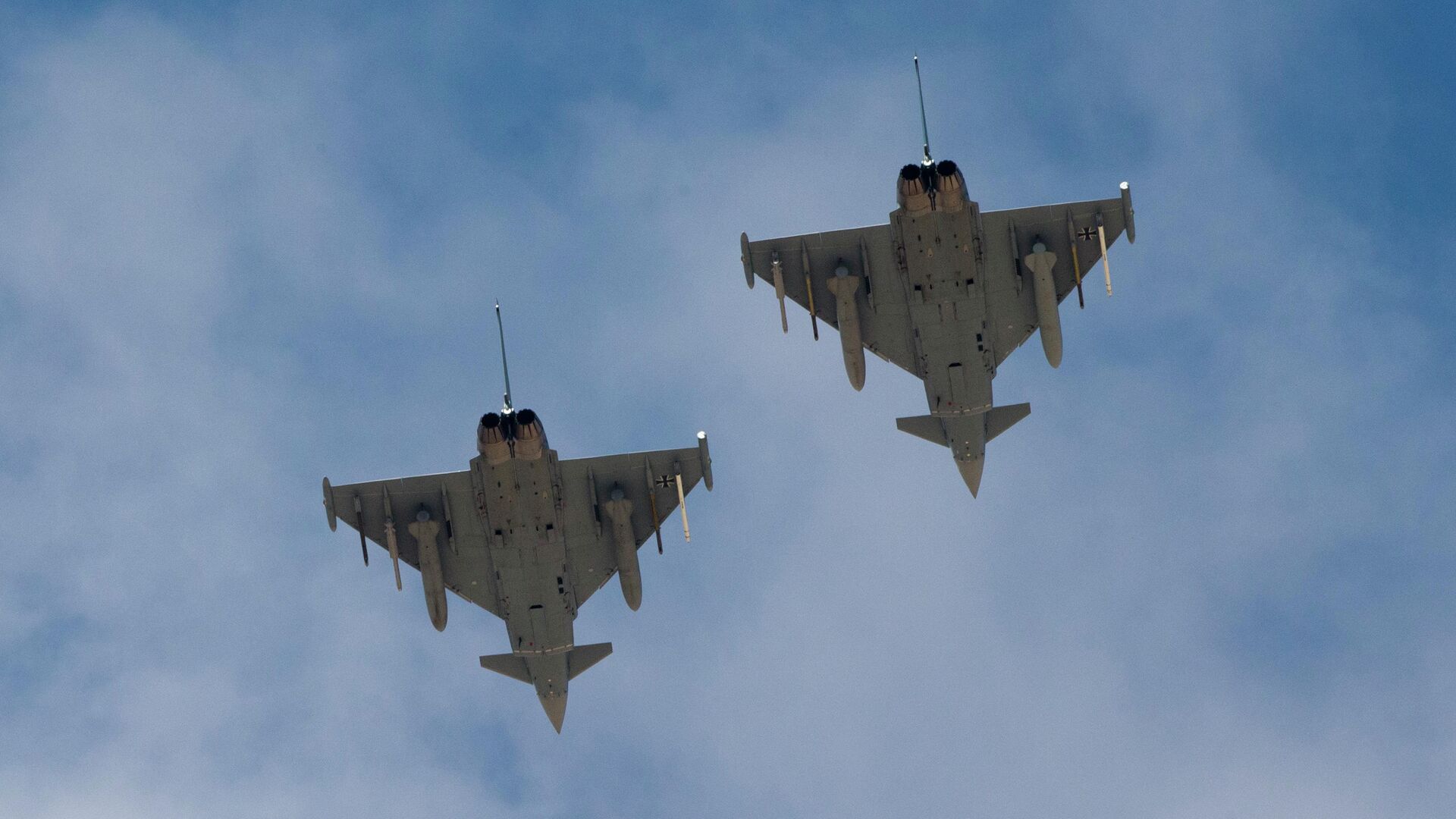 Истребители Eurofighter Typhoon - РИА Новости, 1920, 06.08.2024