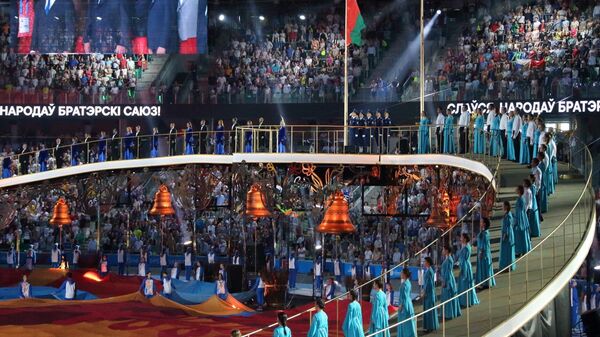 Церемония открытия Европейских игр