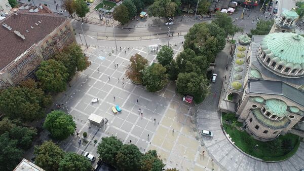 Проект реновации центральной площади Святой Недели в Софии