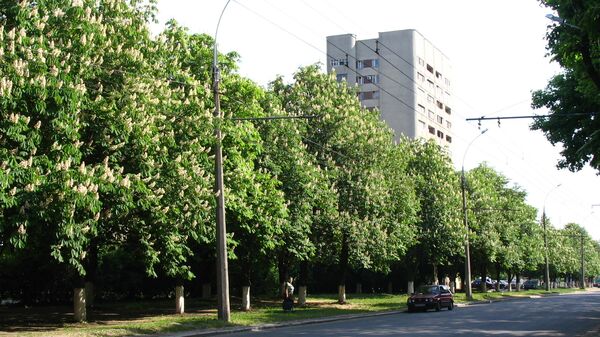 Проспект Маршала Жукова в Харькове