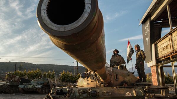 Военнослужащие Сирийской Арабской армии