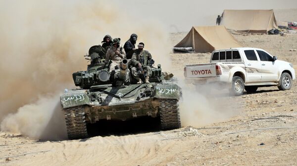 Бойцы сирийской армии
