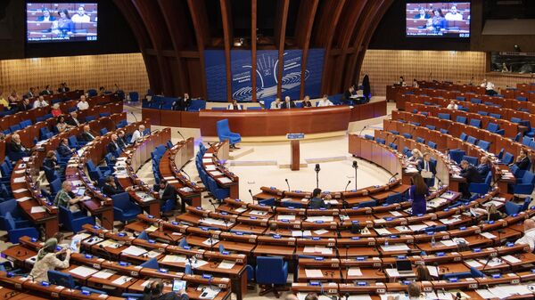Заседание Парламентской ассамблеи Совета Европы (ПАСЕ)