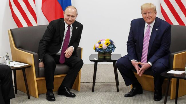 Владимир Путин и Дональд Трамп