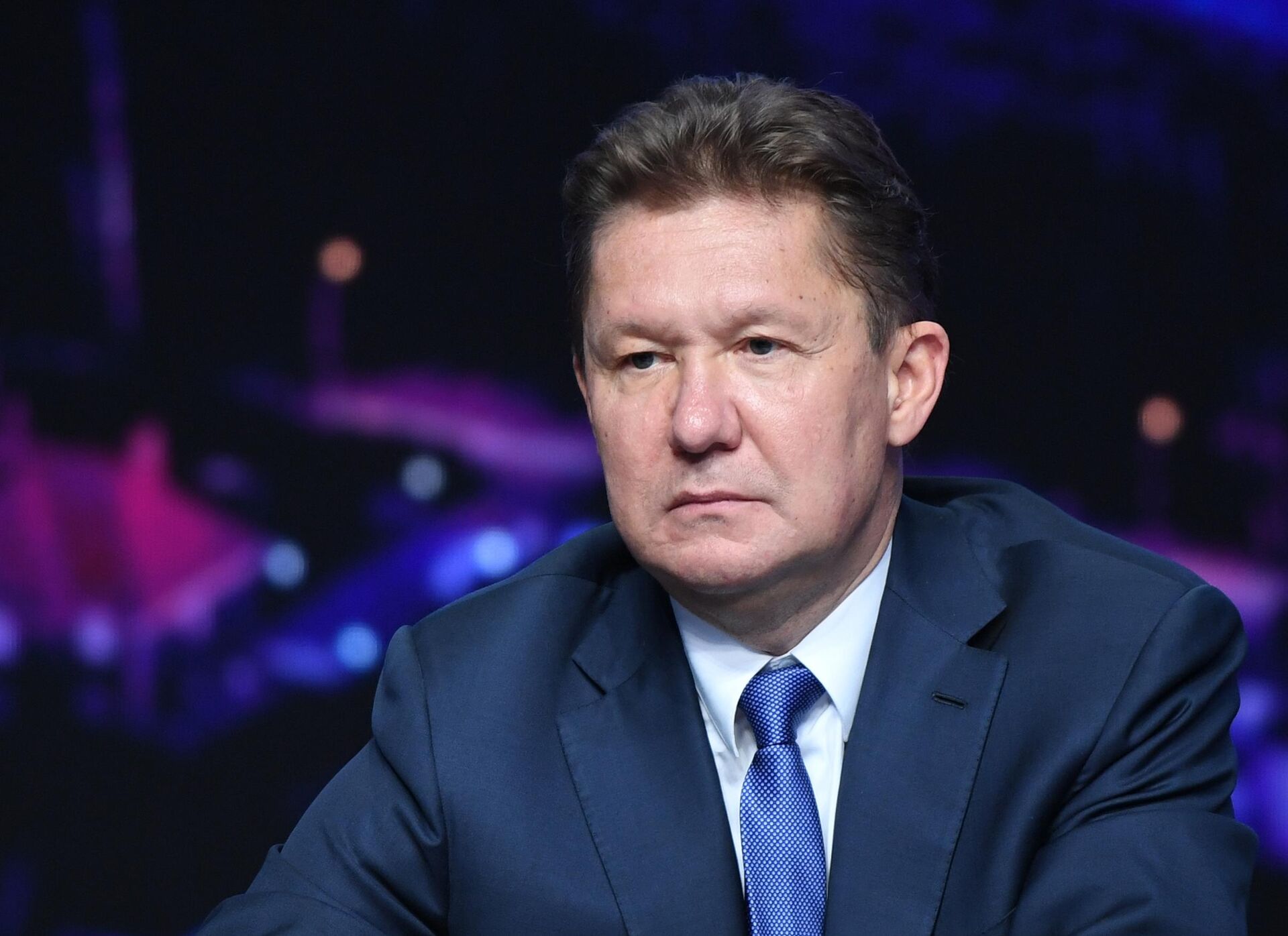 Председатель Правления ПАО Газпром Алексей Миллер во время общего собрания акционеров ПАО Газпром в Санкт-Петербурге. 28 июня 2019 Председатель Правления ПАО Газпром Алексей Миллер во время общего собрания акционеров ПАО Газпром в Санкт-Петербурге. 28 июня 2019 - РИА Новости, 1920, 08.09.2025