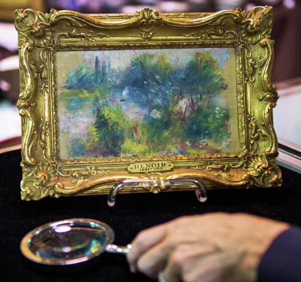 Картина Огюста Ренуара Пейзаж на берегу Сены