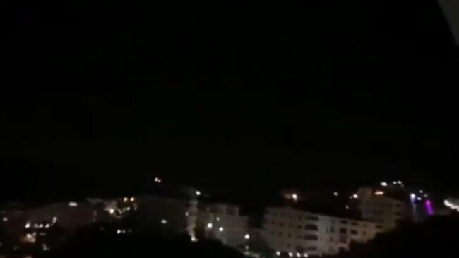 Опубликовано видео ракетной атаки на Дамаск