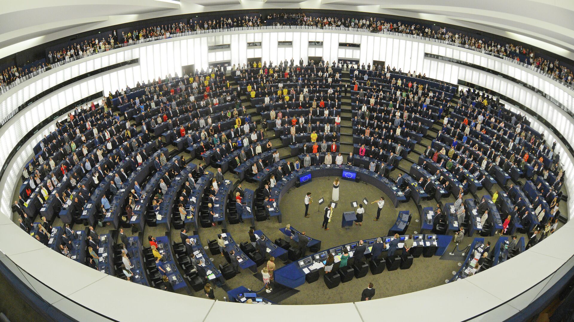 Первая сессия нового Европарламента. 2 июля 2019 - РИА Новости, 1920, 26.11.2022