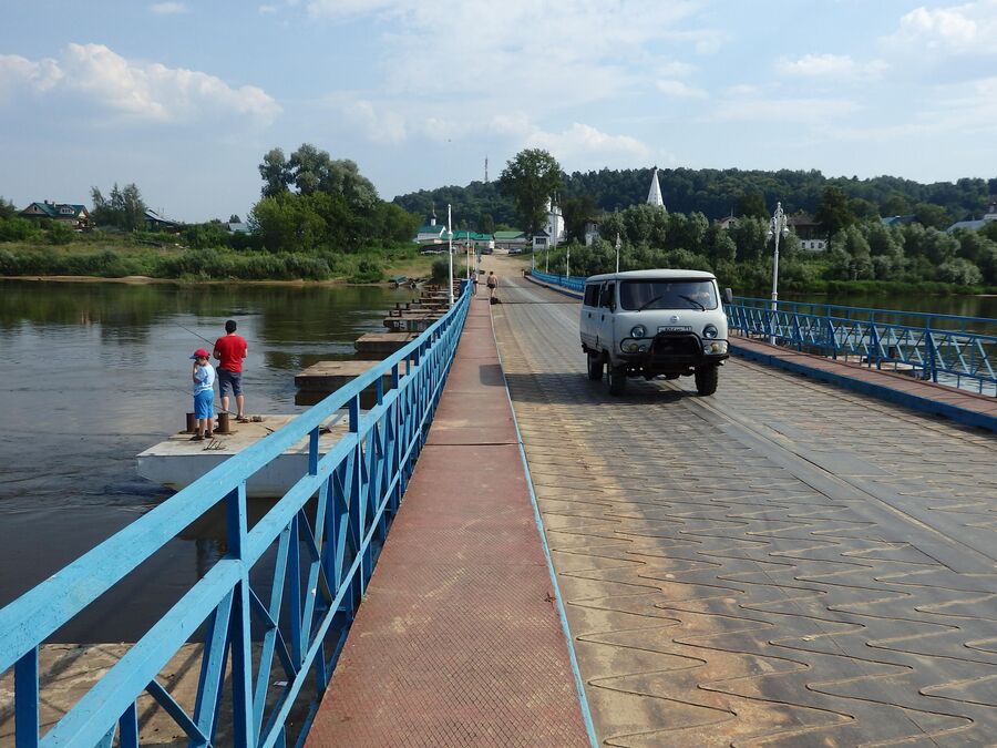 Мост через реку Клязьма, Гороховец 