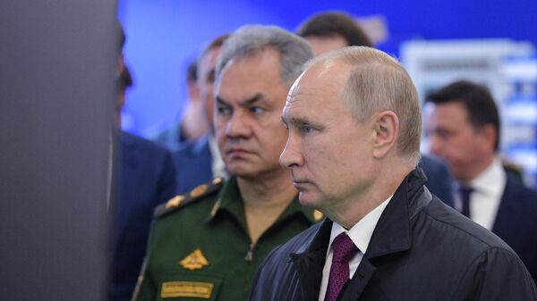 LIVE: Встреча Владимира Путина и Сергея Шойгу в связи с гибелью 14 моряков