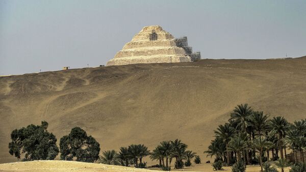 Пирамида Джосера в Саккаре, Египет