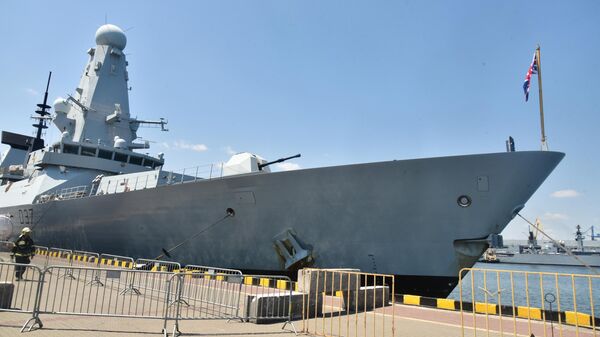Эсминец Дункан прибыл в морской порт Одессы для участия в международных учениях Си Бриз - 2019