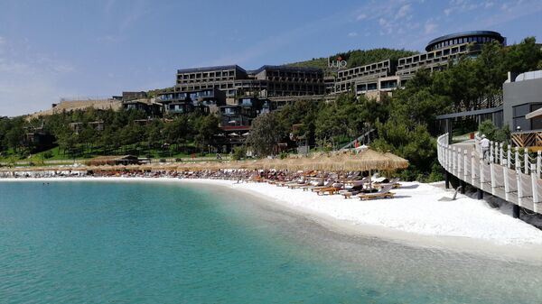 Один из пляжей отеля Lujo Bodrum