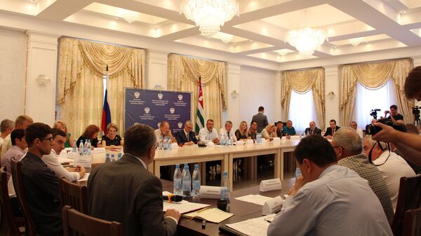 Учредительная конференция по созданию союза русских и казачьих общественных организаций республики Абхазия. 6 июля 2019